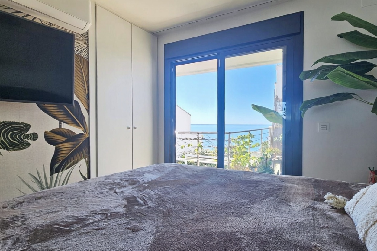 Chalet com acesso direto à praia em Estepona — Quarto