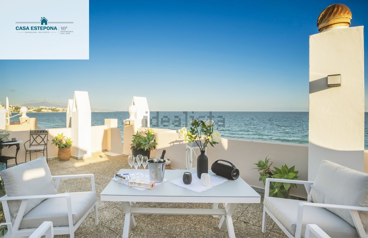 Ático em primeira linha de mar em Estepona