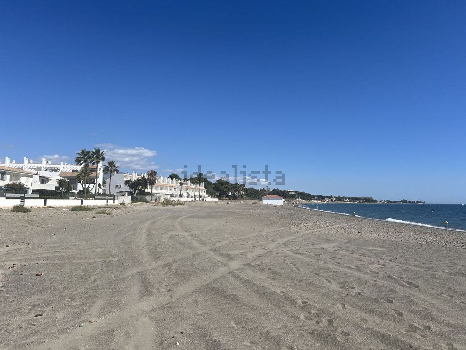 Chalet avec accès direct à la plage à Estepona — Vue mer