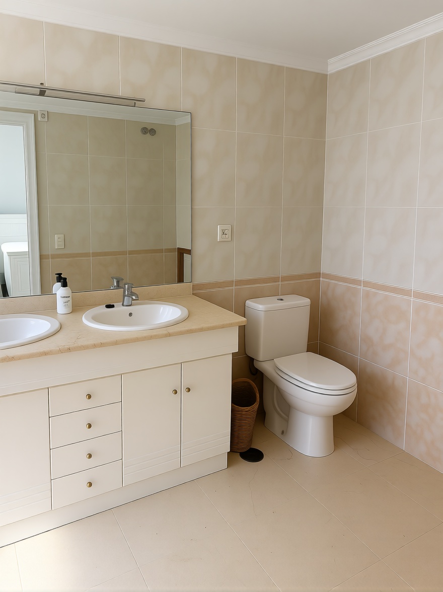 Chalet avec accès direct à la plage à Estepona — Sanitaires
