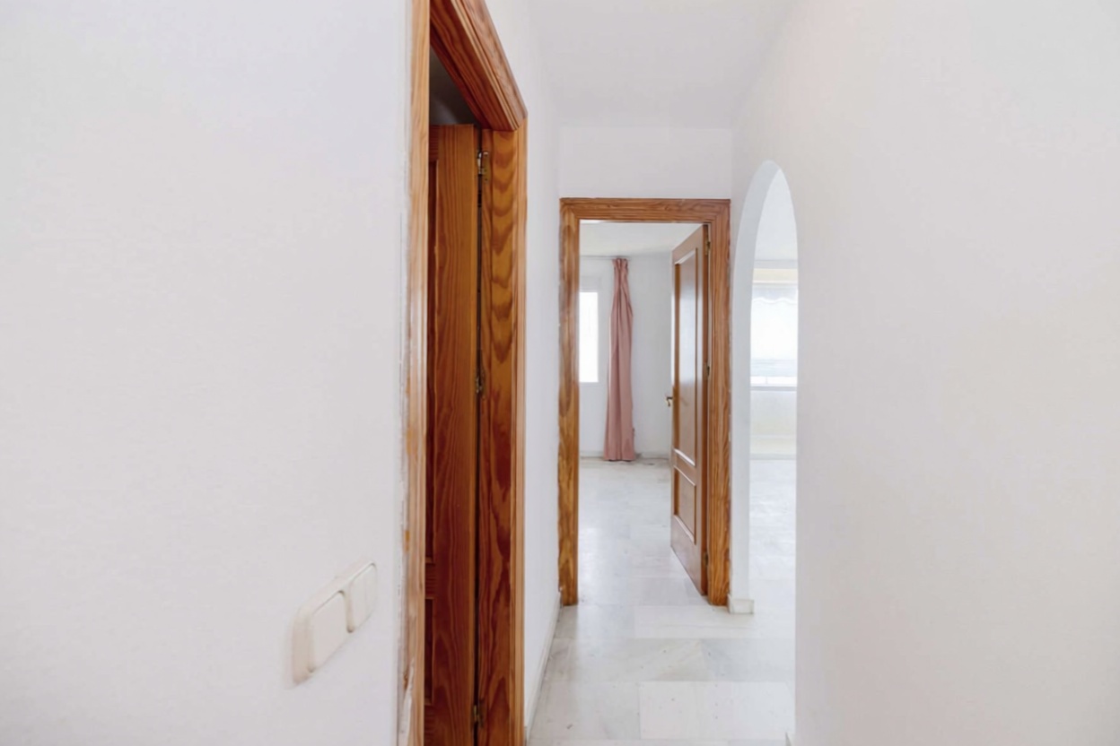 Apartamento em primeira linha de praia em Estepona — Terraço mar