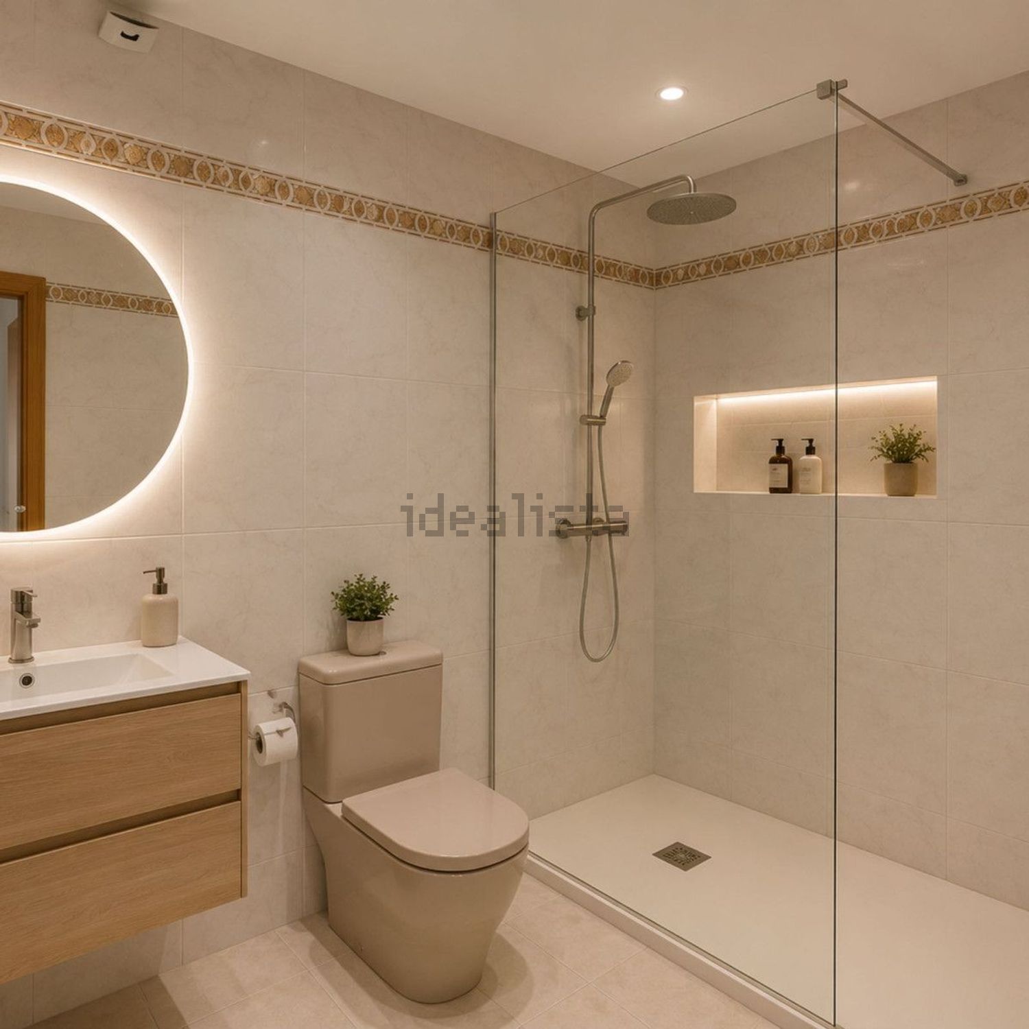 Beachfront flat in Estepona — Bathroom