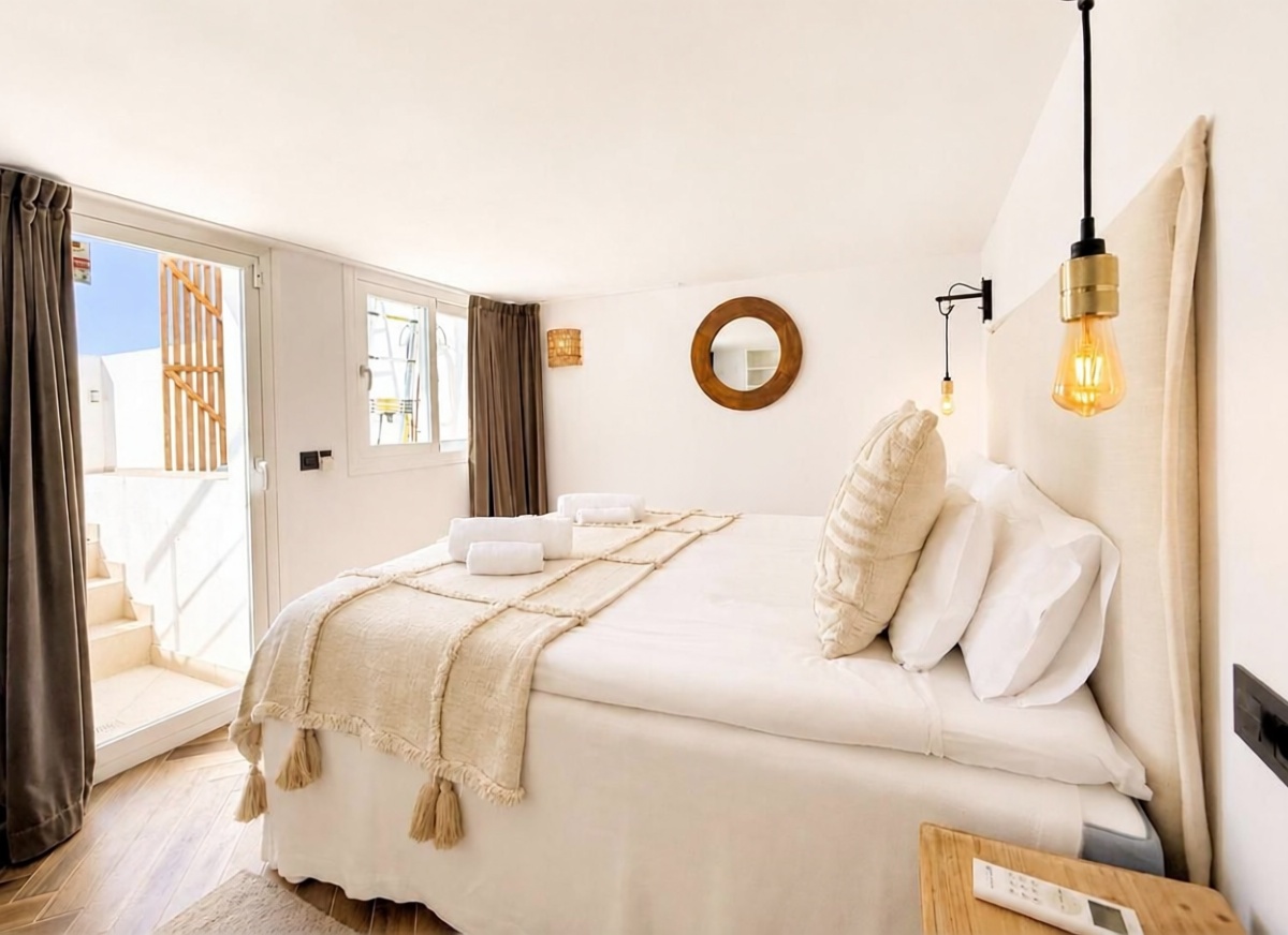 Chalet com acesso direto à praia em Estepona — Quarto