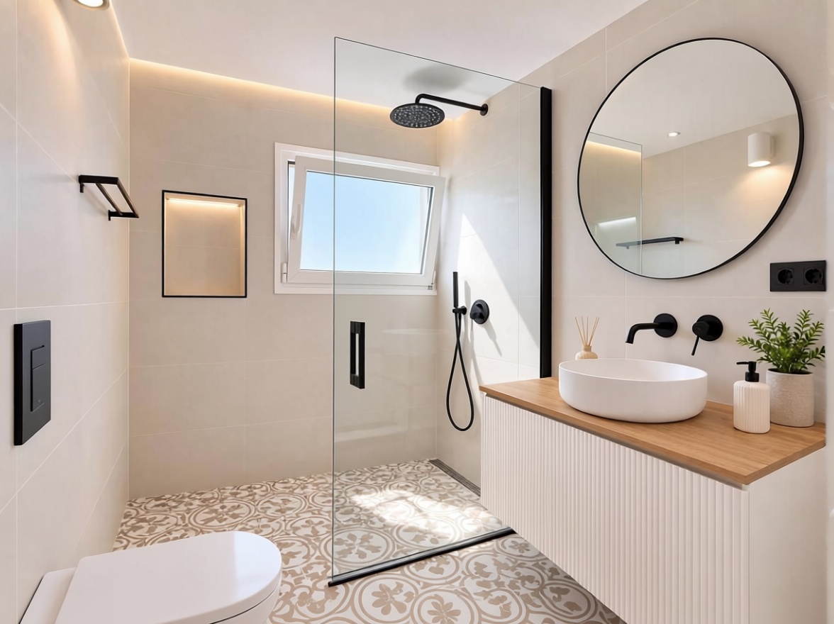 Chalet com acesso direto à praia em Estepona — Casa banho