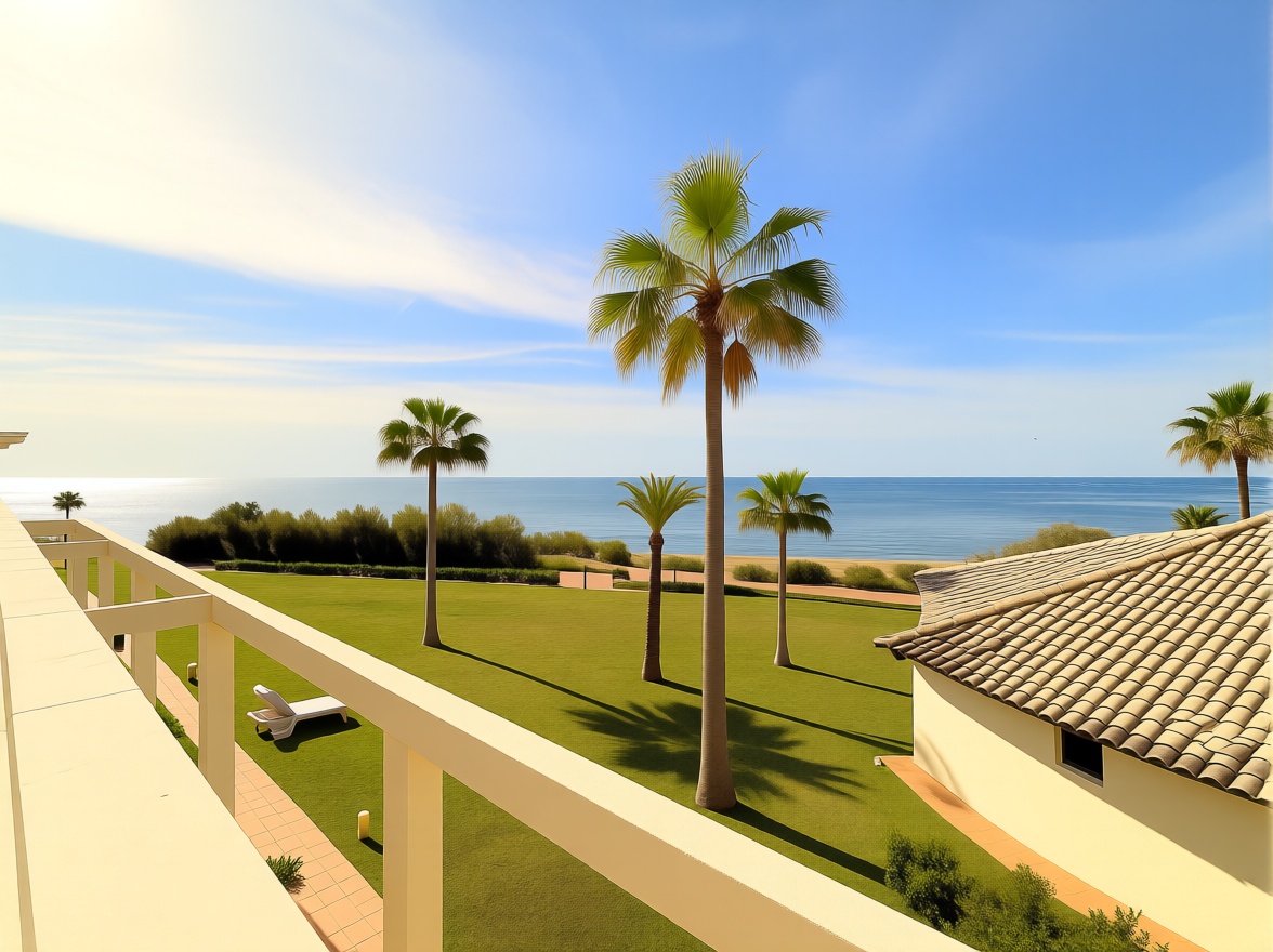 Apartamento em primeira linha de praia em Estepona — Vista mar