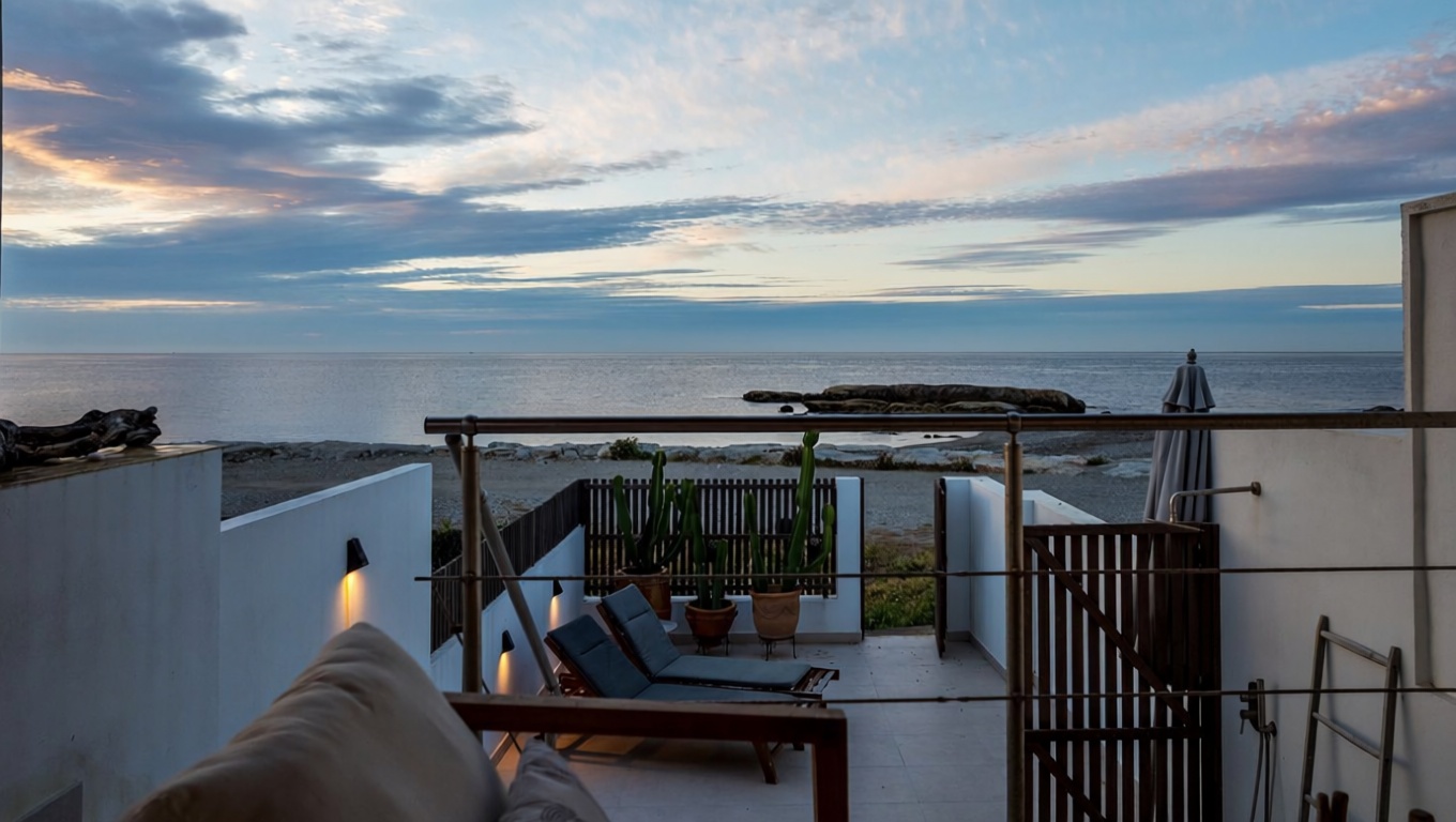 Chalet com acesso direto à praia em Estepona