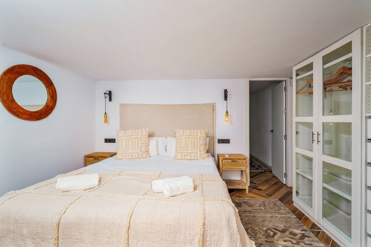 Chalet com acesso direto à praia em Estepona — Quarto