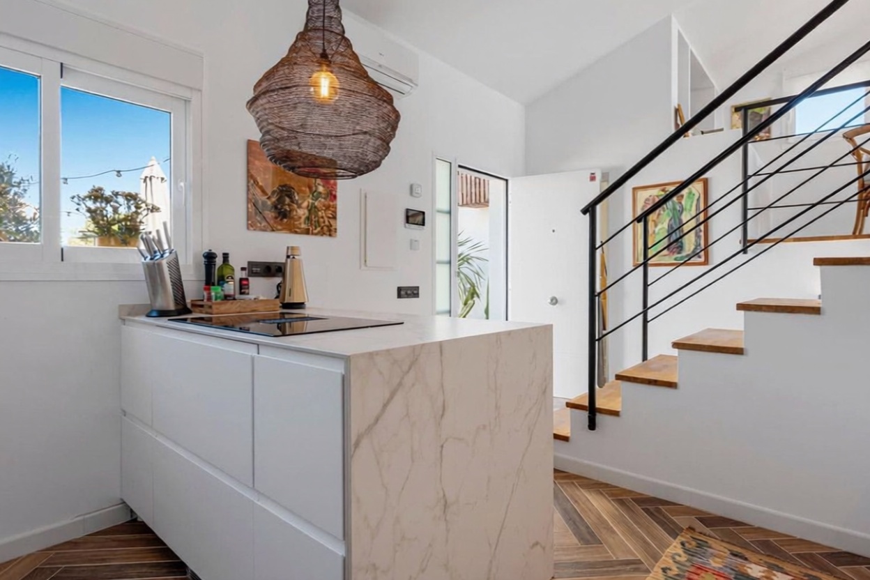 Chalet com acesso direto à praia em Estepona — Cozinha