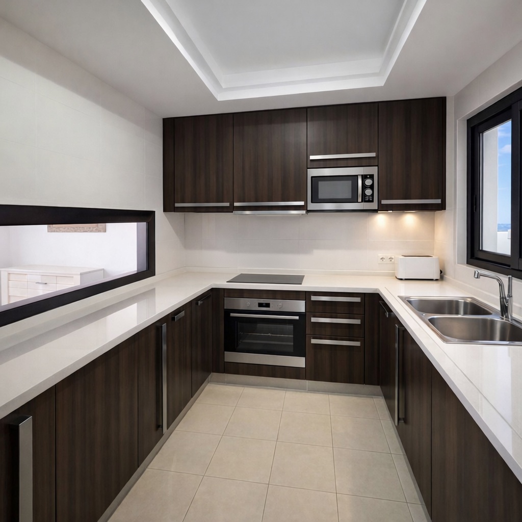 Beachfront flat in Casares — Kitchen