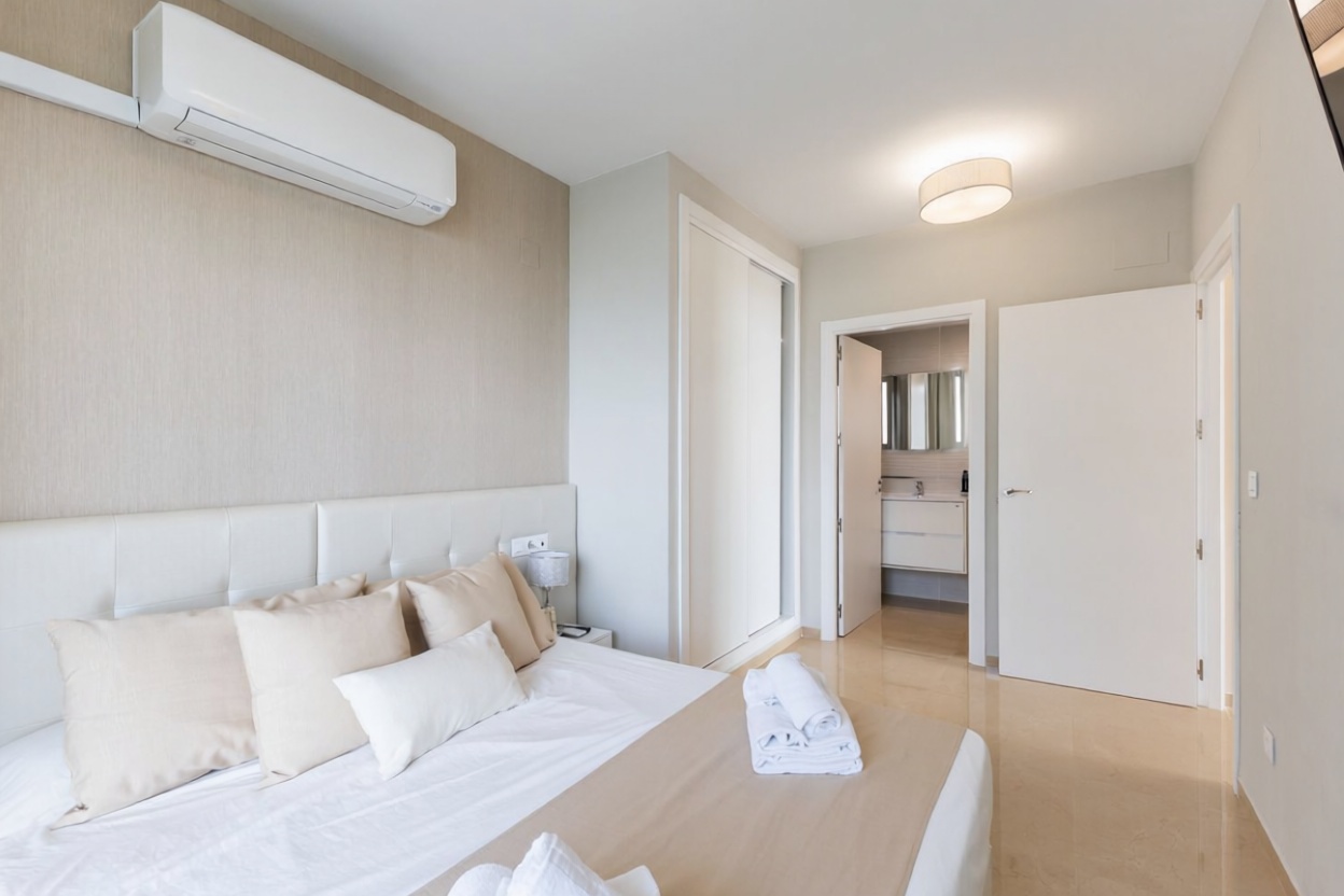 Wohnung zum Verkauf in direkter Strandlage in Cabanes — Bad