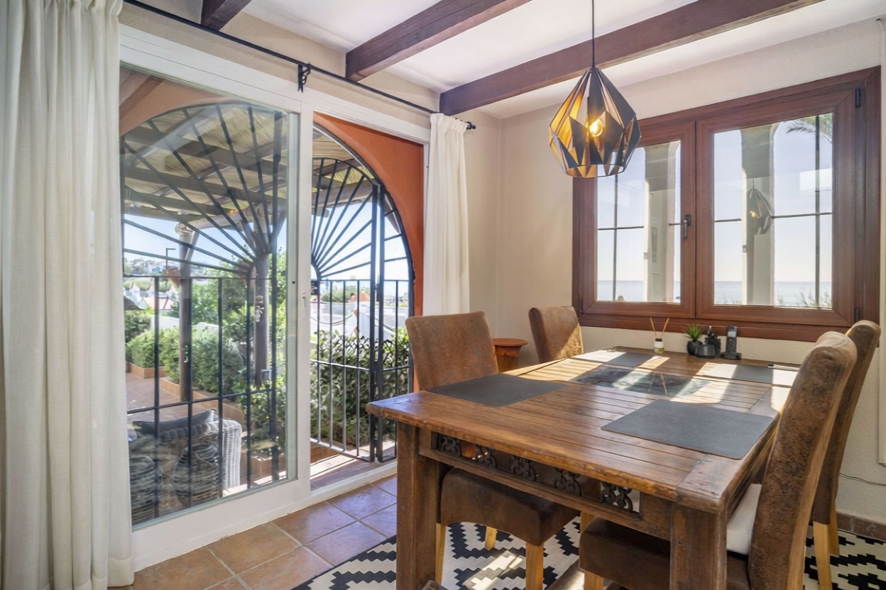 Chalet avec accès direct à la plage à Casares — Cuisine