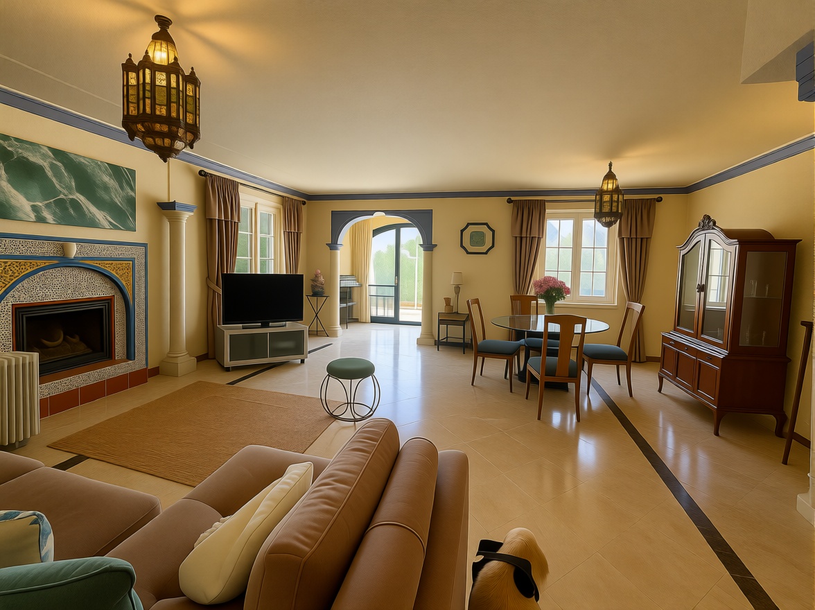 Chalet with direct beach access in Casares — Living room