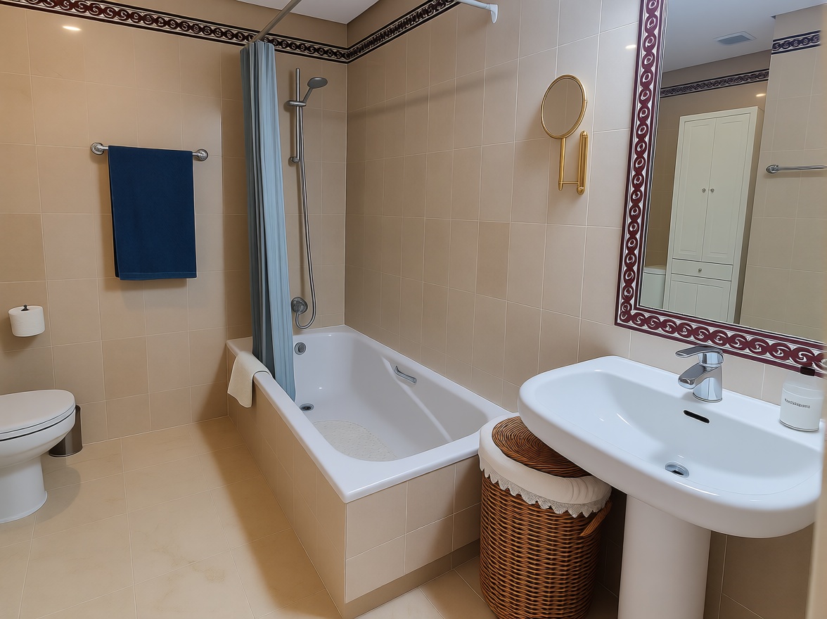 Chalet with direct beach access in Casares — Bathroom