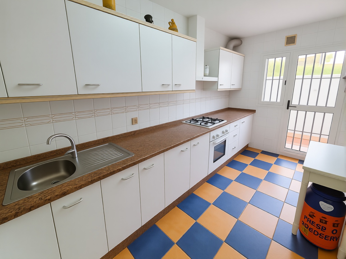 Chalet avec accès direct à la plage à Casares — Cuisine