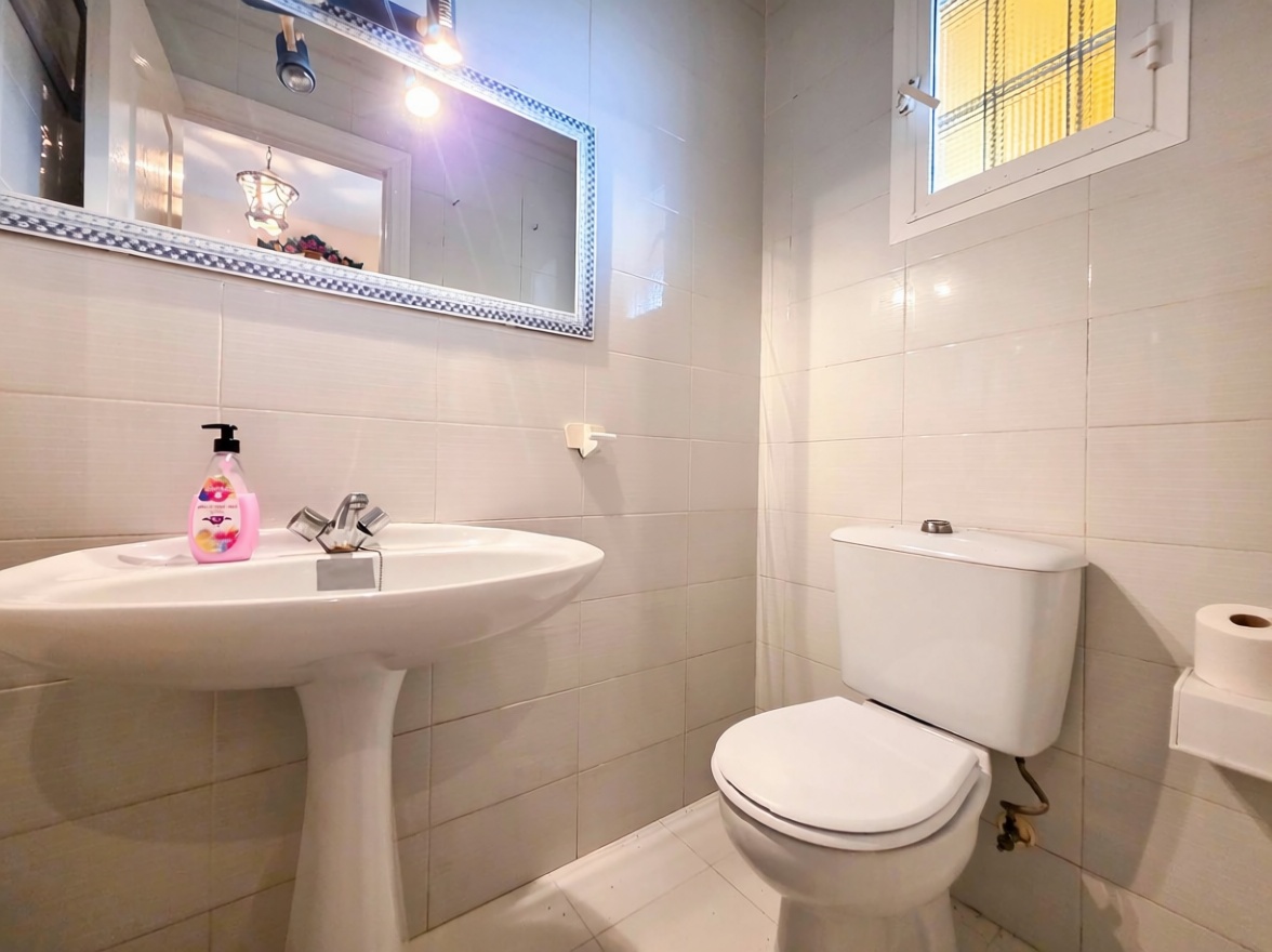 Chalet avec accès direct à la plage à Casares — Sanitaires