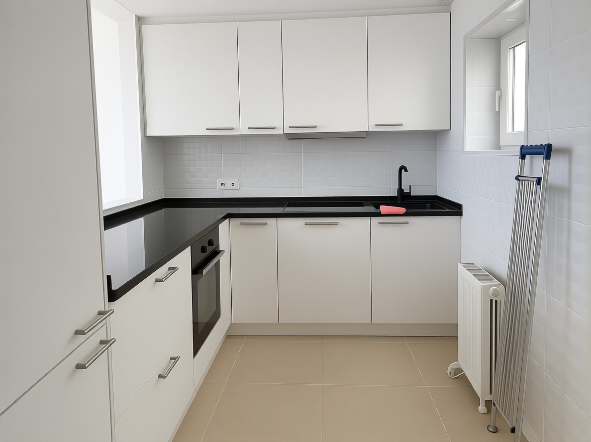 Chalet avec accès direct à la plage à Casares — Cuisine