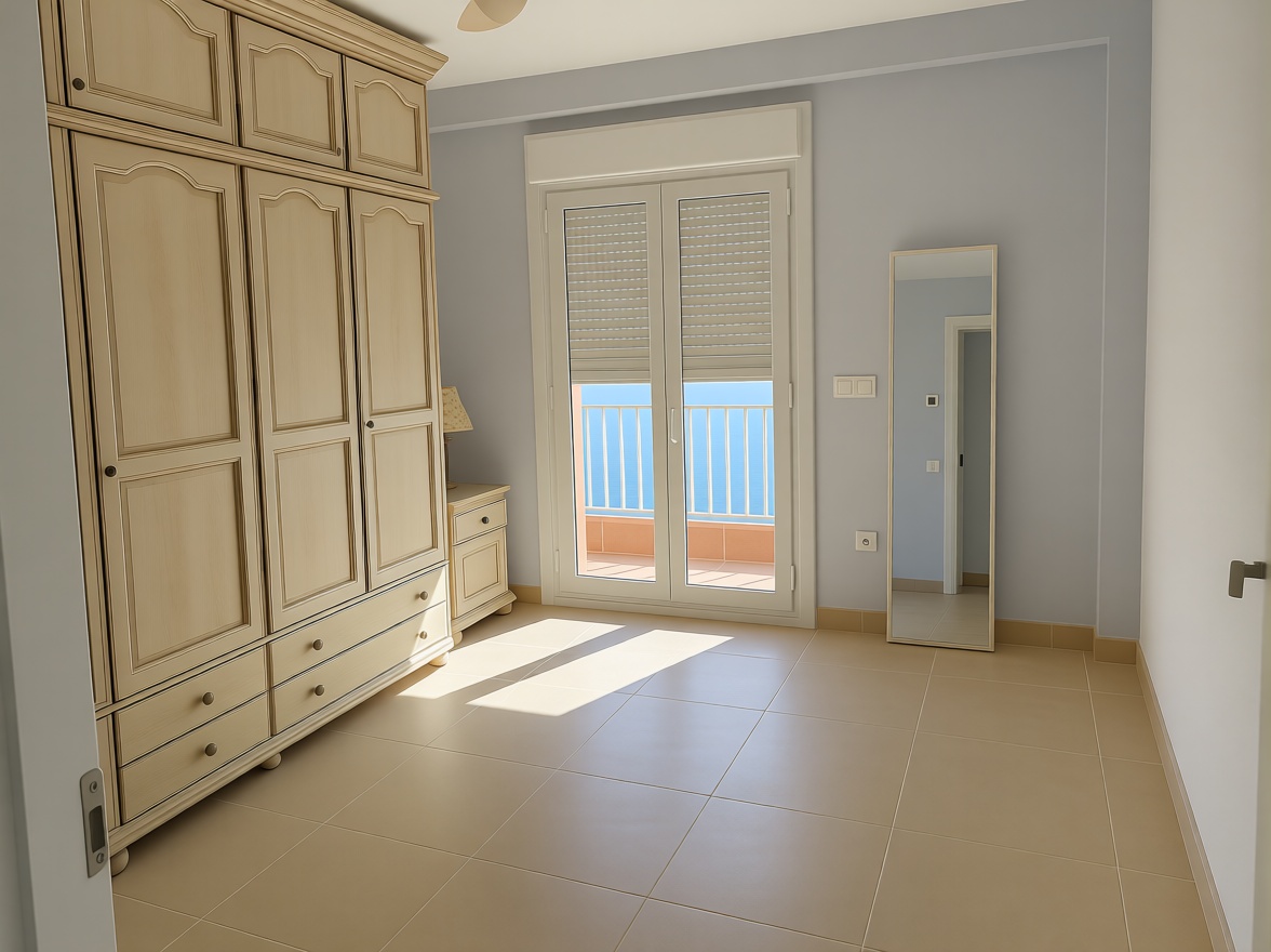 Chalet avec accès direct à la plage à Casares — Chambre