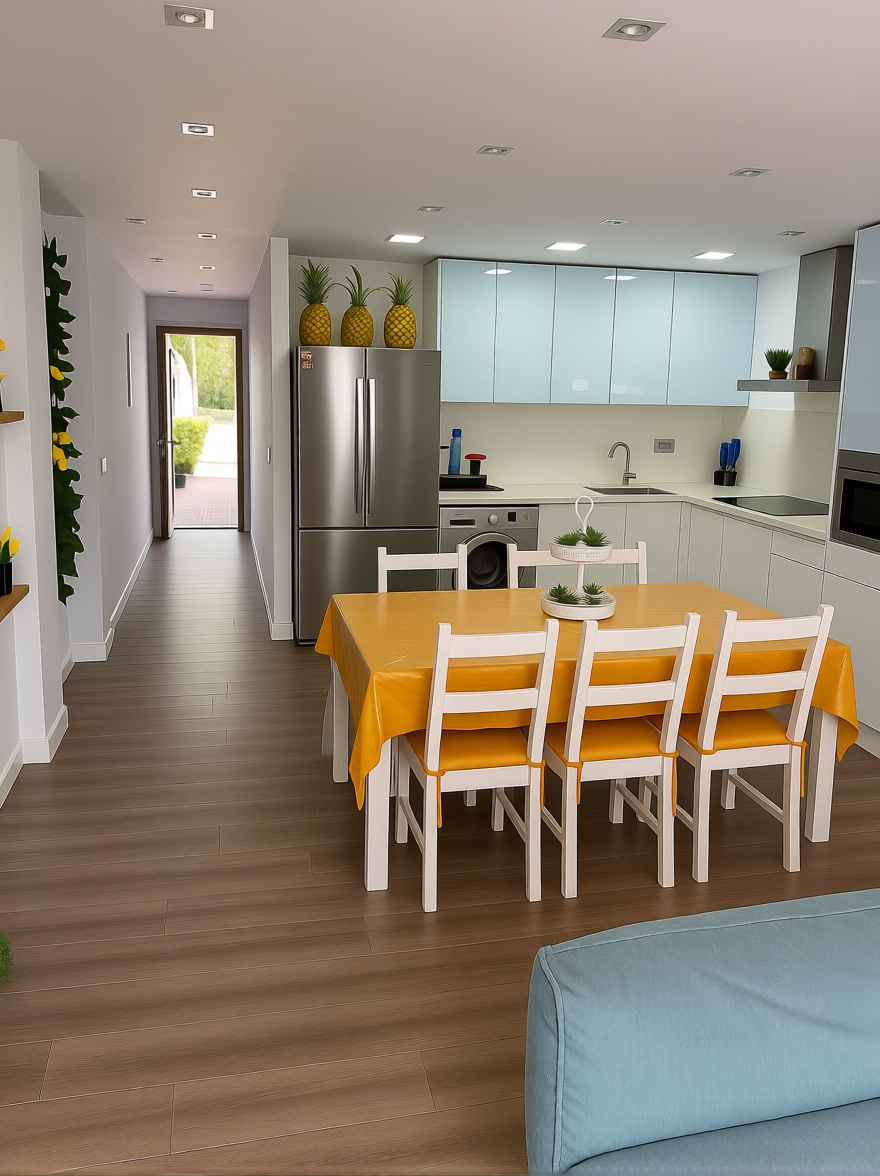 Beachfront flat in Casares — Kitchen