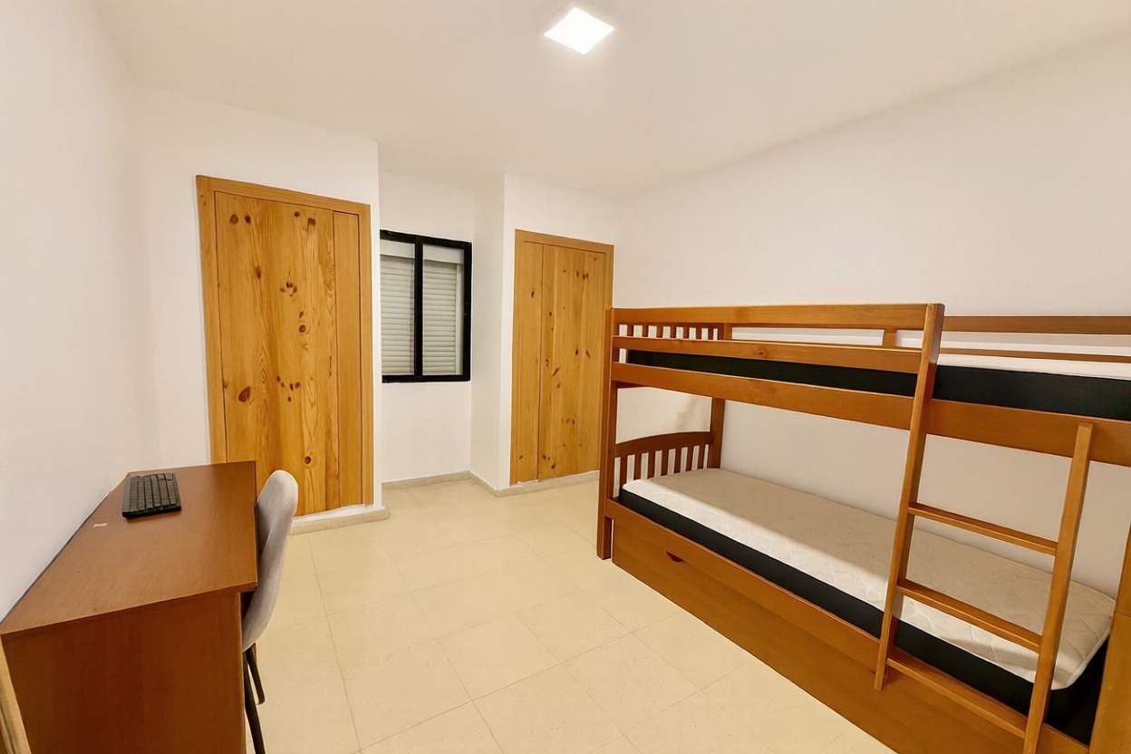 Chalet with direct beach access in Casares — Bedroom