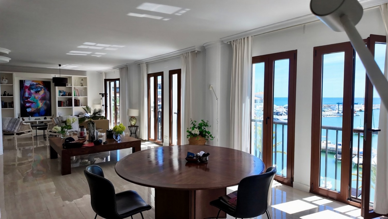 Duplex en première ligne de plage à Puerto de la Cruz — Séjour