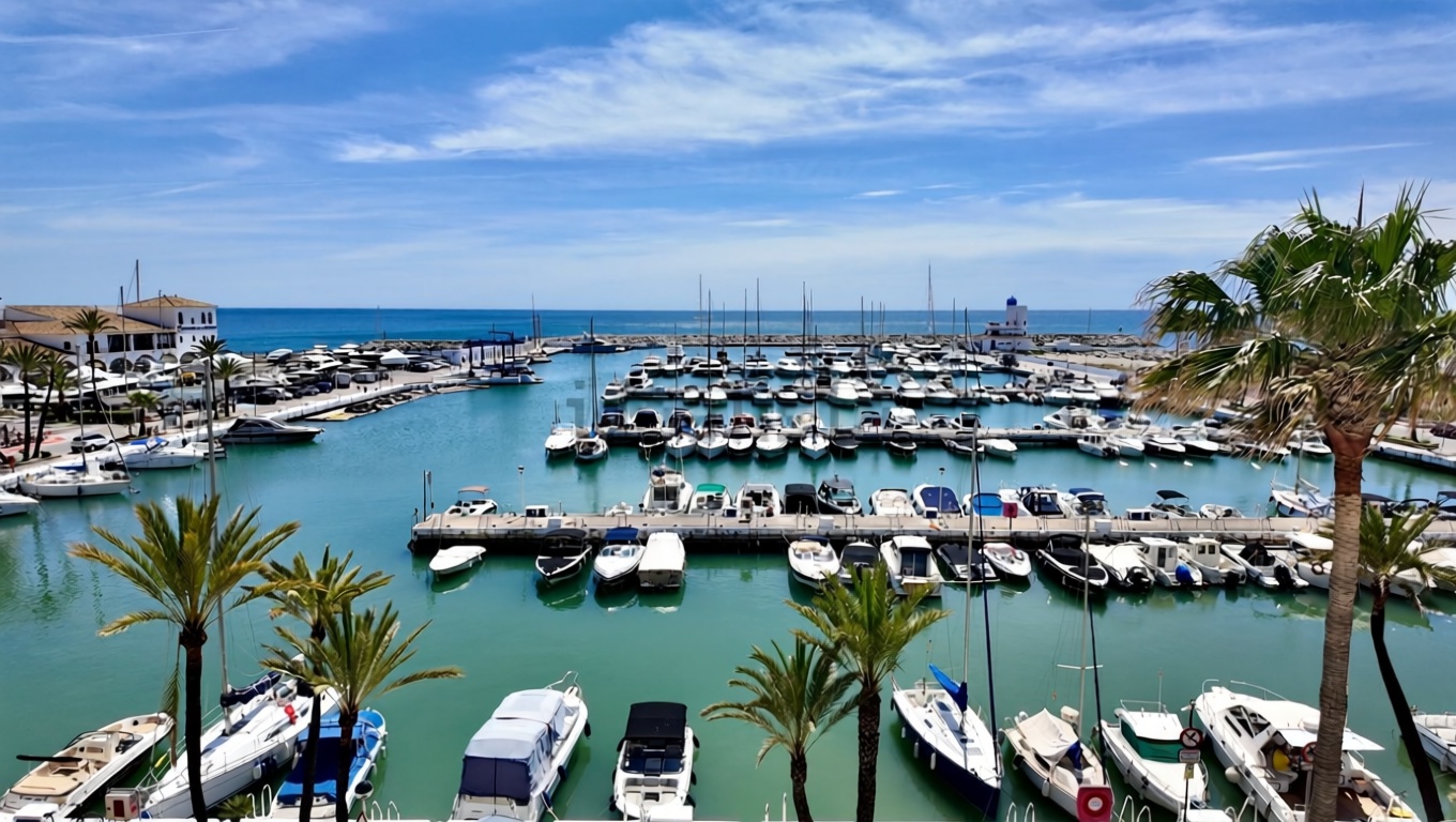 Duplex en première ligne de plage à Puerto de la Cruz — Vue mer