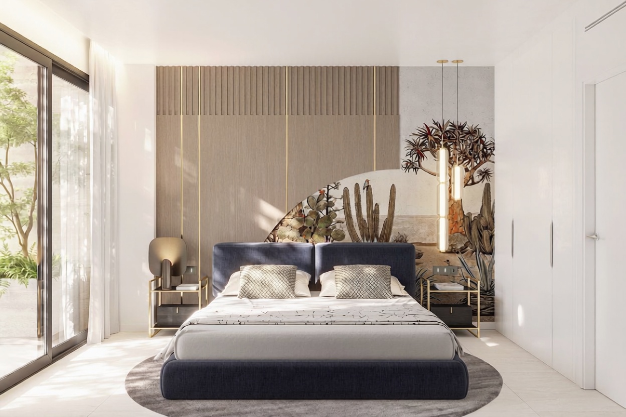 Beachfront flat in Manilva — Bedroom