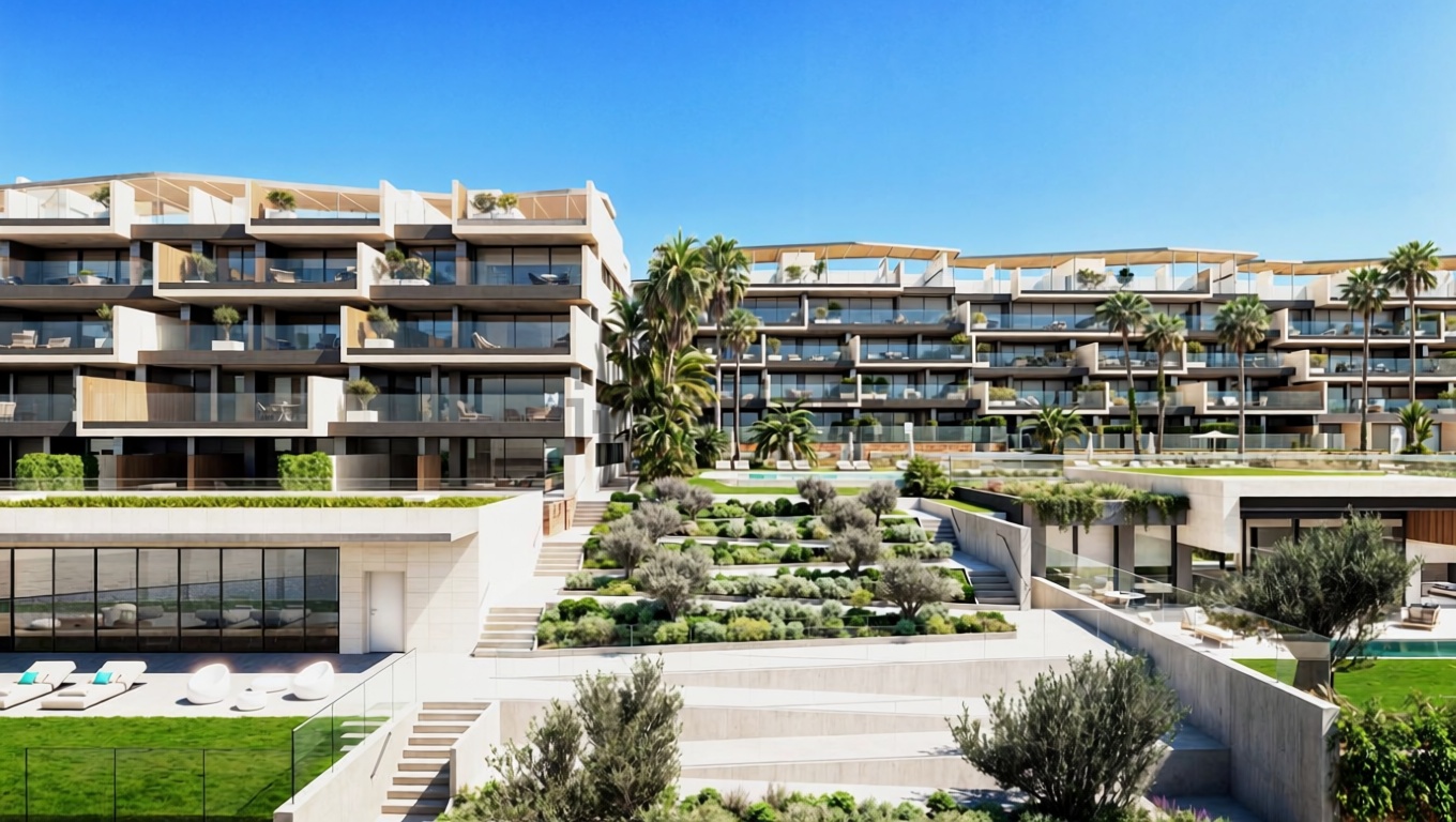 Beachfront flat in Manilva — Kitchen