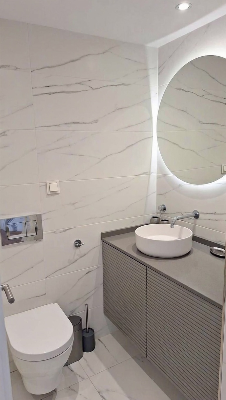 Ático en primera línea de mar en Puerto de la Cruz — Baño