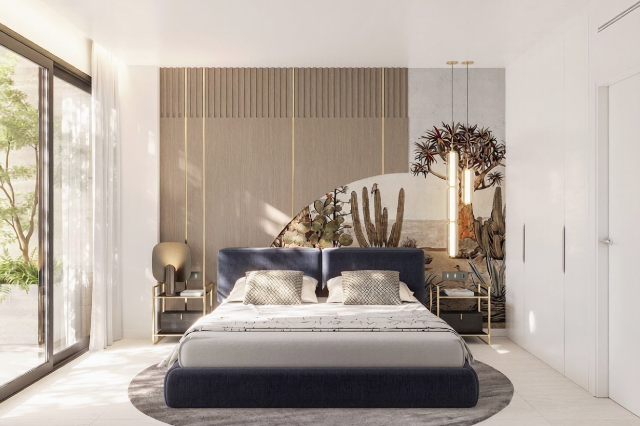 Beachfront flat in Manilva — Bedroom