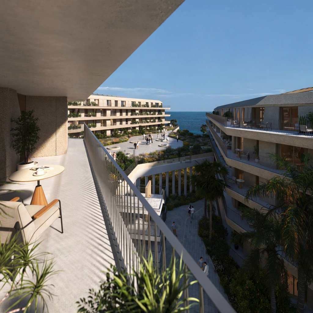 Appartement en première ligne de plage à Puerto de la Cruz