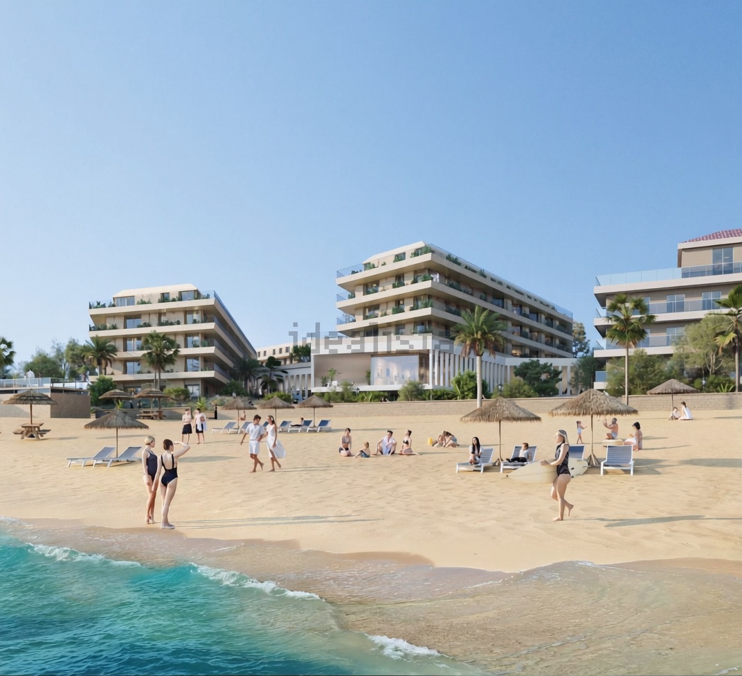 Beachfront flat in Puerto de la Cruz — Sea view