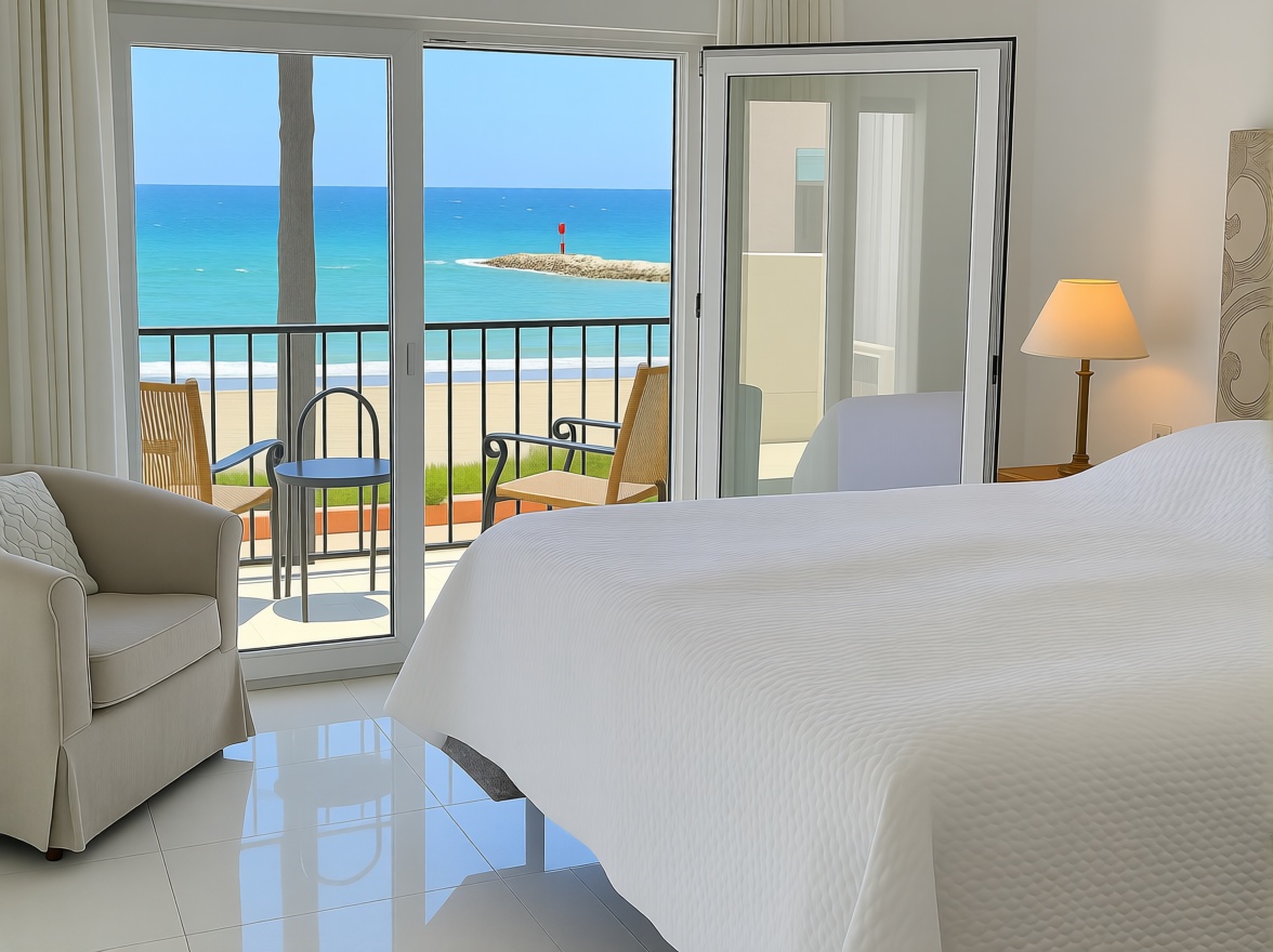 Chalet avec accès direct à la plage à Puerto de la Cruz — Chambre