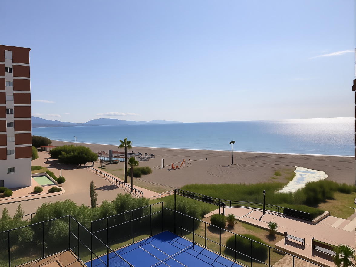 Wohnung in erste Strandlinie in Puerto de la Cruz — Meerblick