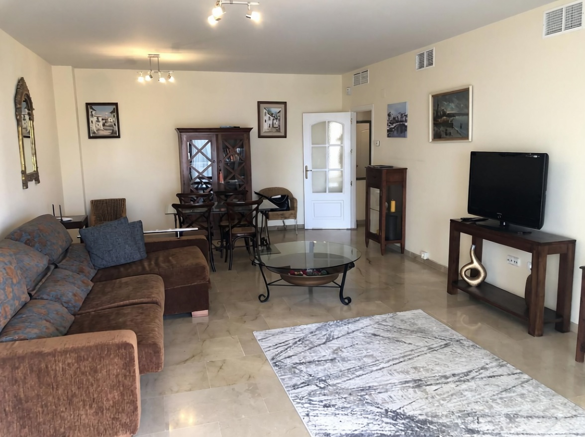 Wohnung in erste Strandlinie in Puerto de la Cruz — Wohnzimmer