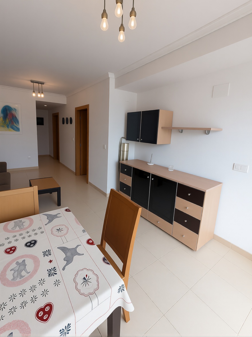 Piso en venta en primera línea de playa en Oropesa del Mar — Salón