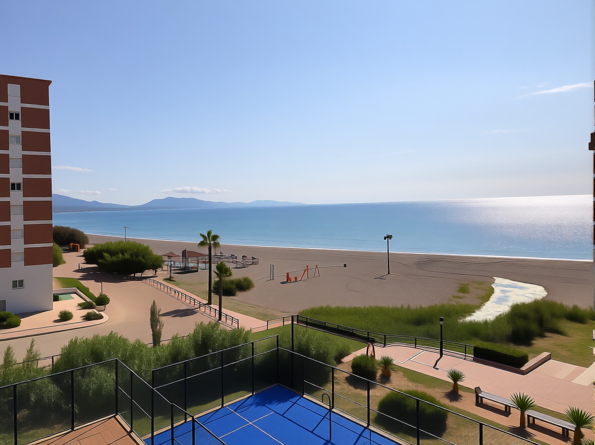 Appartement en première ligne de plage à Puerto de la Cruz — Vue mer