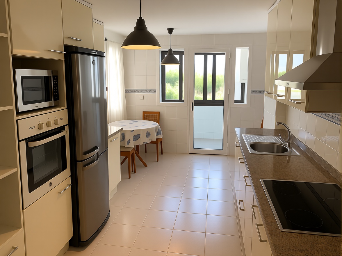 Appartement en première ligne de plage à Puerto de la Cruz — Cuisine