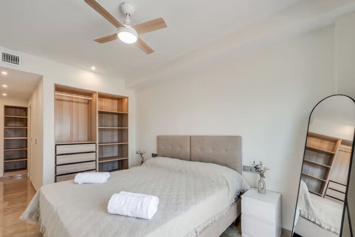 Appartement en première ligne de plage à Puerto de la Cruz — Chambre