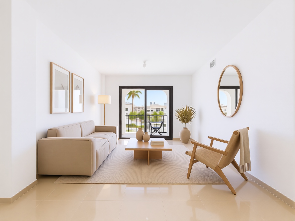 Appartement en première ligne de plage à Puerto de la Cruz — Séjour