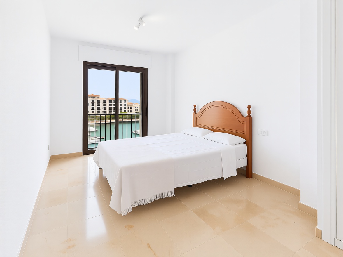 Appartement en première ligne de plage à Puerto de la Cruz — Chambre