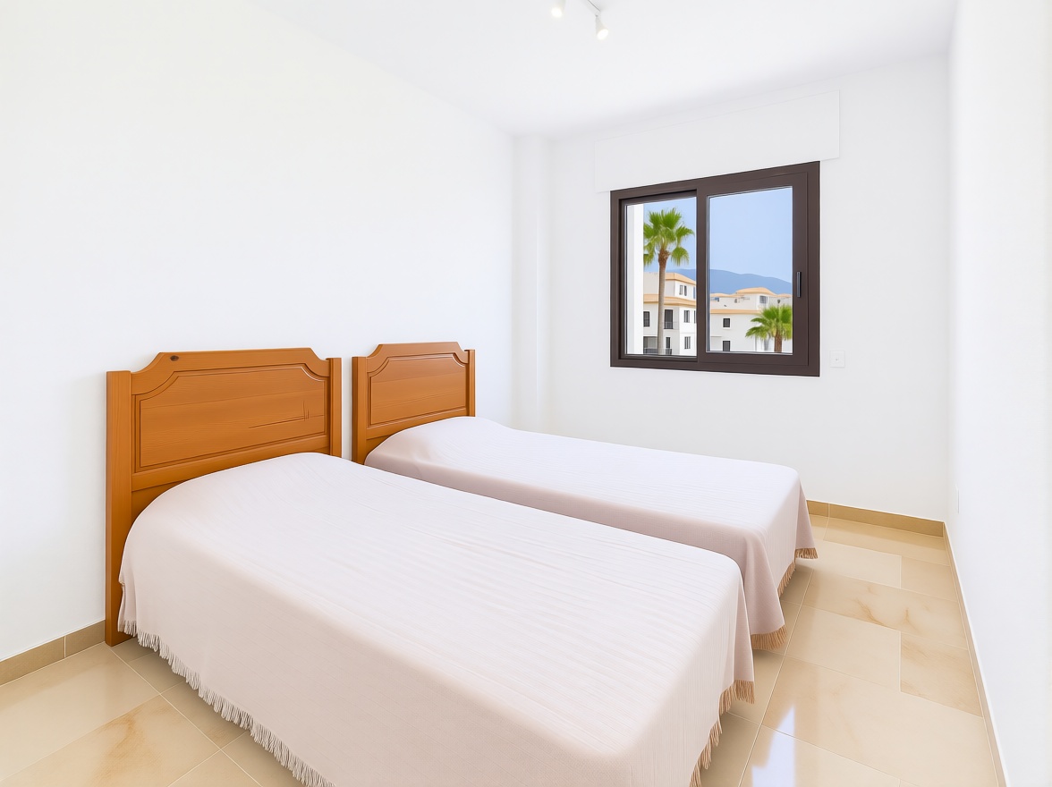 Appartement en première ligne de plage à Puerto de la Cruz — Chambre