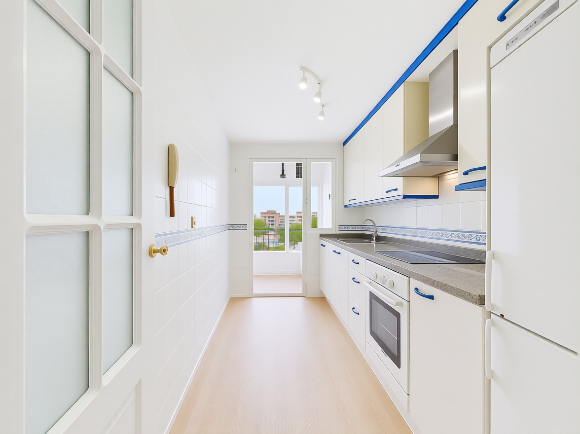 Appartement en première ligne de plage à Puerto de la Cruz — Cuisine