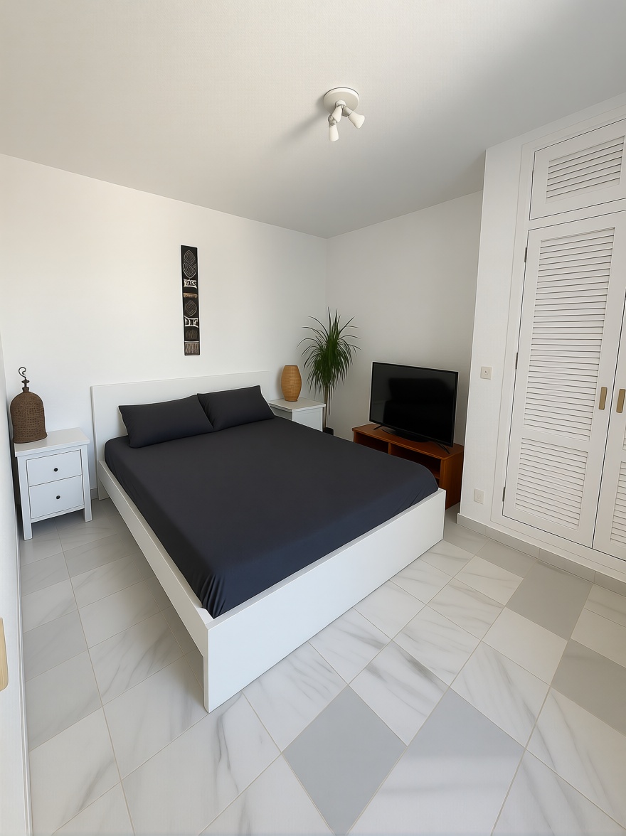 Chalet mit direkter Strandzugang in Puerto de la Cruz — Schlafzimmer