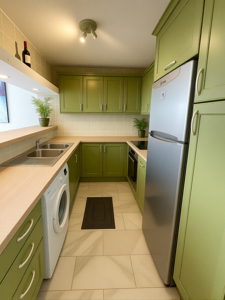Chalet mit direkter Strandzugang in Puerto de la Cruz — Küche