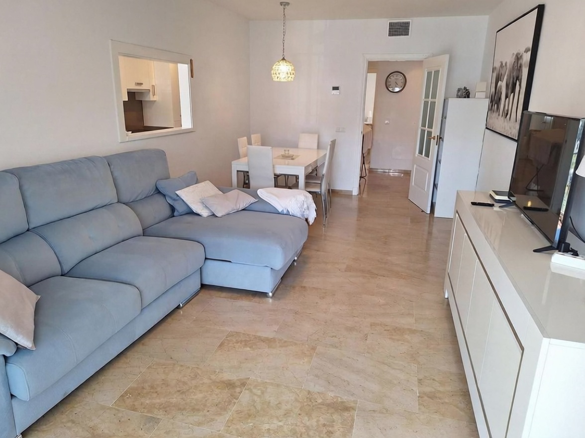 Beachfront flat in Puerto de la Cruz — Living room