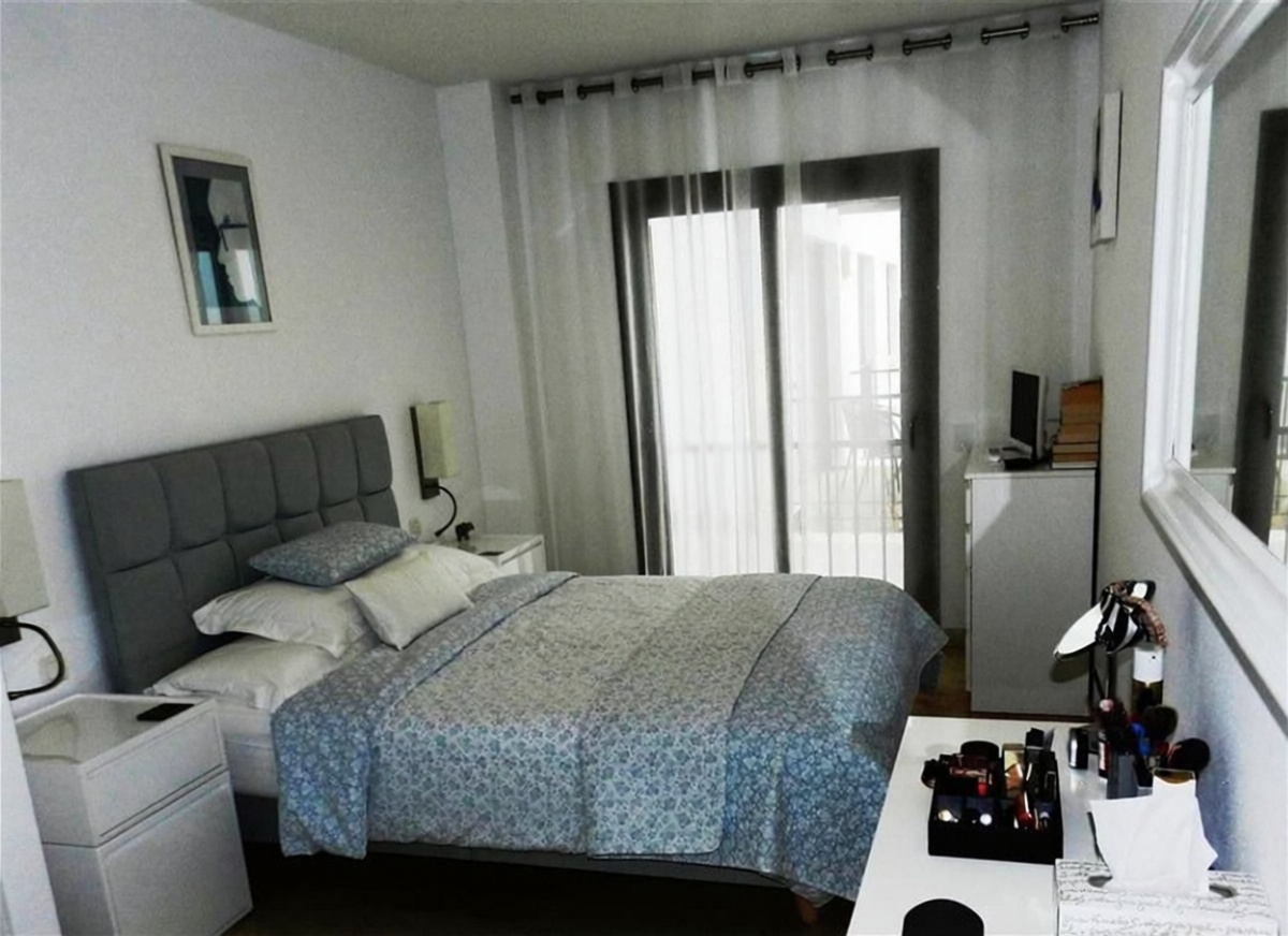 Beachfront flat in Puerto de la Cruz — Bedroom