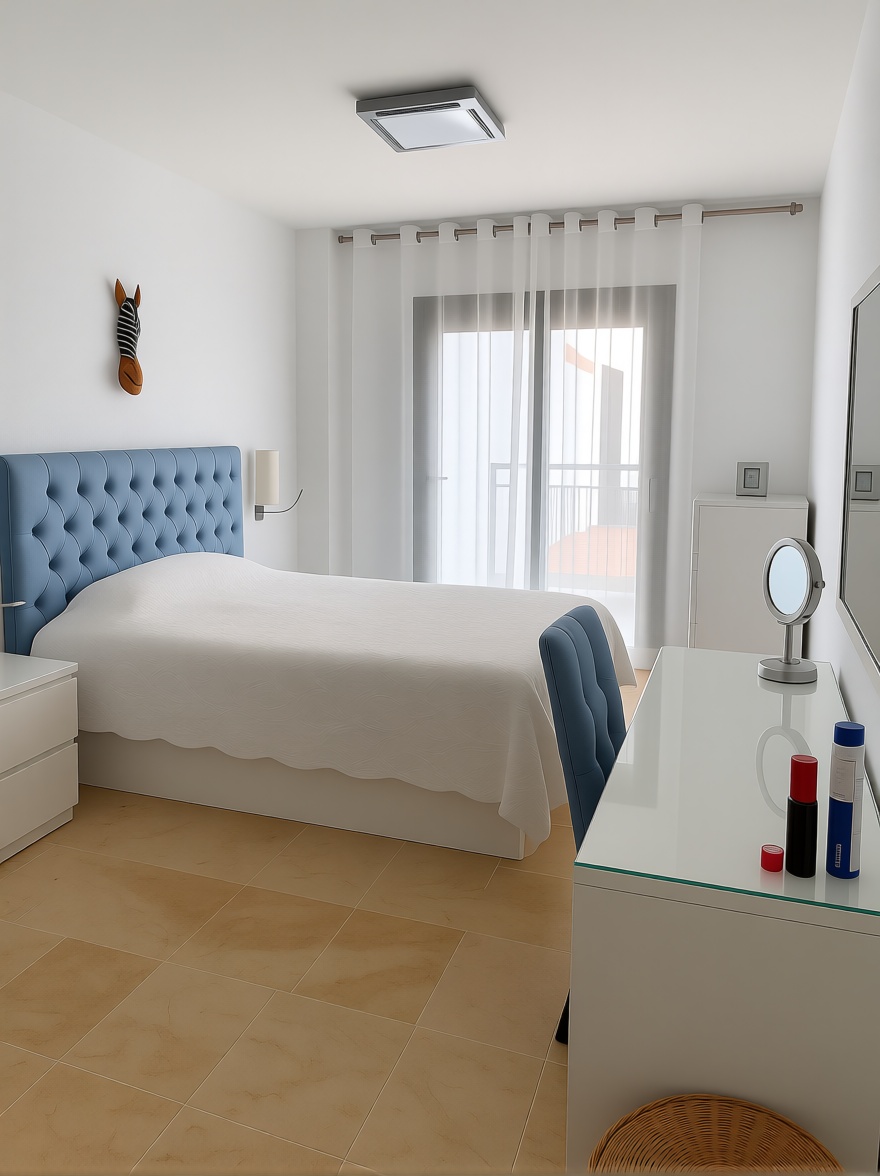 Beachfront flat in Puerto de la Cruz — Bedroom