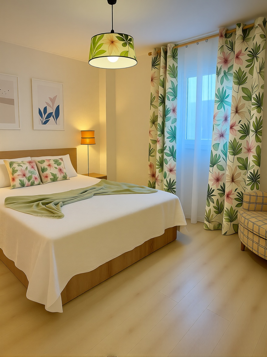 Beachfront flat in Puerto de la Cruz — Bedroom