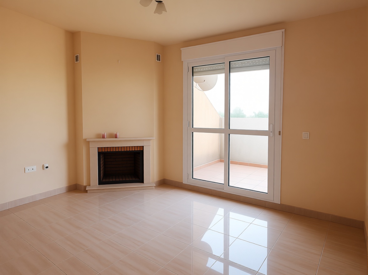 Seafront attic in Manilva — Living room