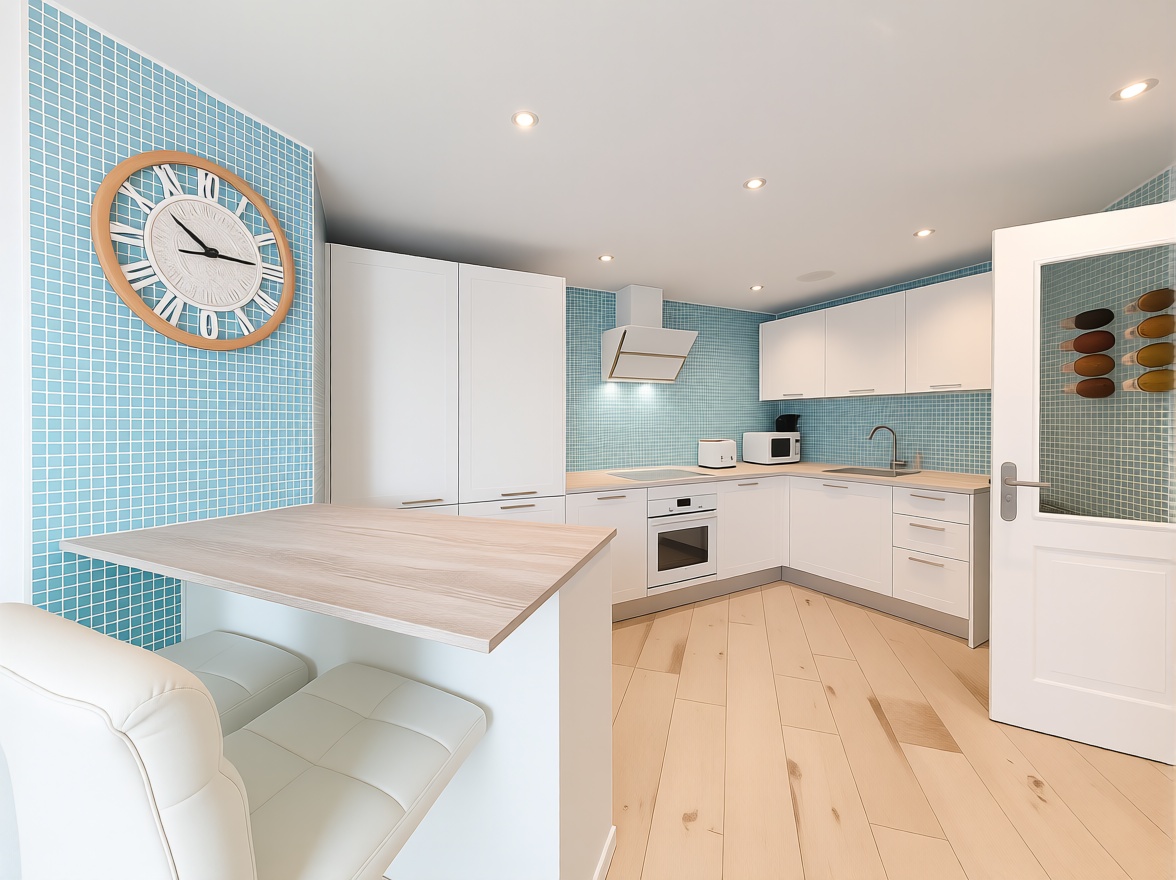 Beachfront flat in Manilva — Kitchen